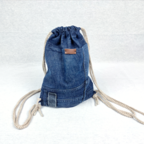 SACCA Blu Jeans MAX&Co UPCYCLING NivesCoseBelle